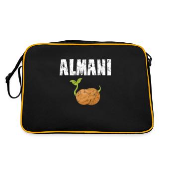 Alman Almani Pomme de terre - Sac Retro - noir/or - Dos