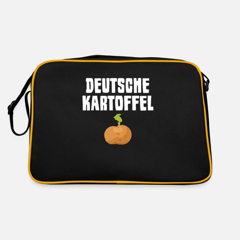 Deutsche Kartoffel Retro Tasche