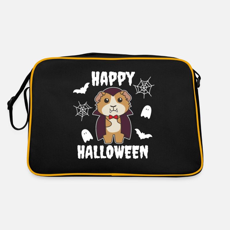 Cochon d'Inde Joyeux Halloween vampire mignon Sac Retro
