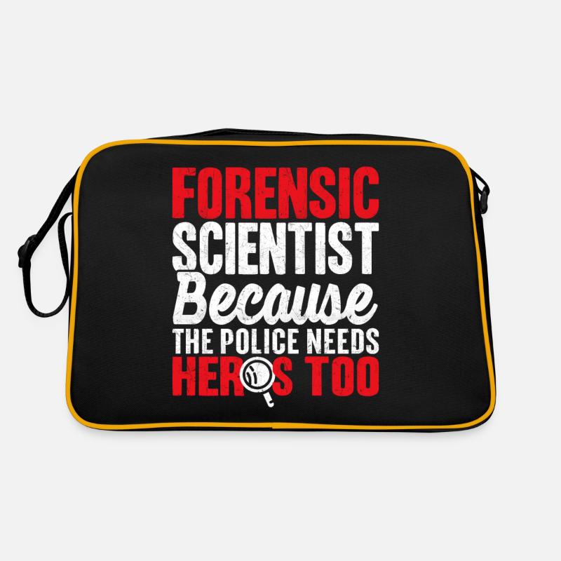 Funny science - Retro Bag - black/gold
