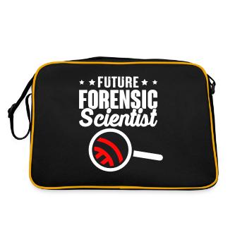 Chercheur scientifique - Sac Retro - noir/or - Dos