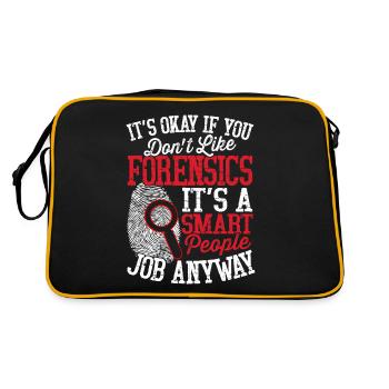 Funny coroner - Retro Bag - black/gold - Back