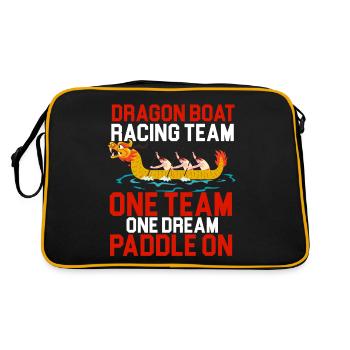 Funny - Retro Bag - black/gold - Back