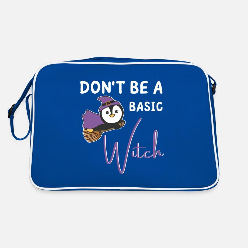 Les sorcières d’Halloween des pingouins ne sont pas une sorcière de base Sac Retro