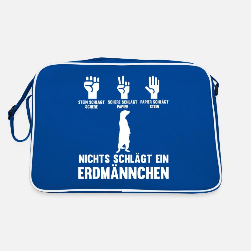 Erdmännchen Retro Tasche
