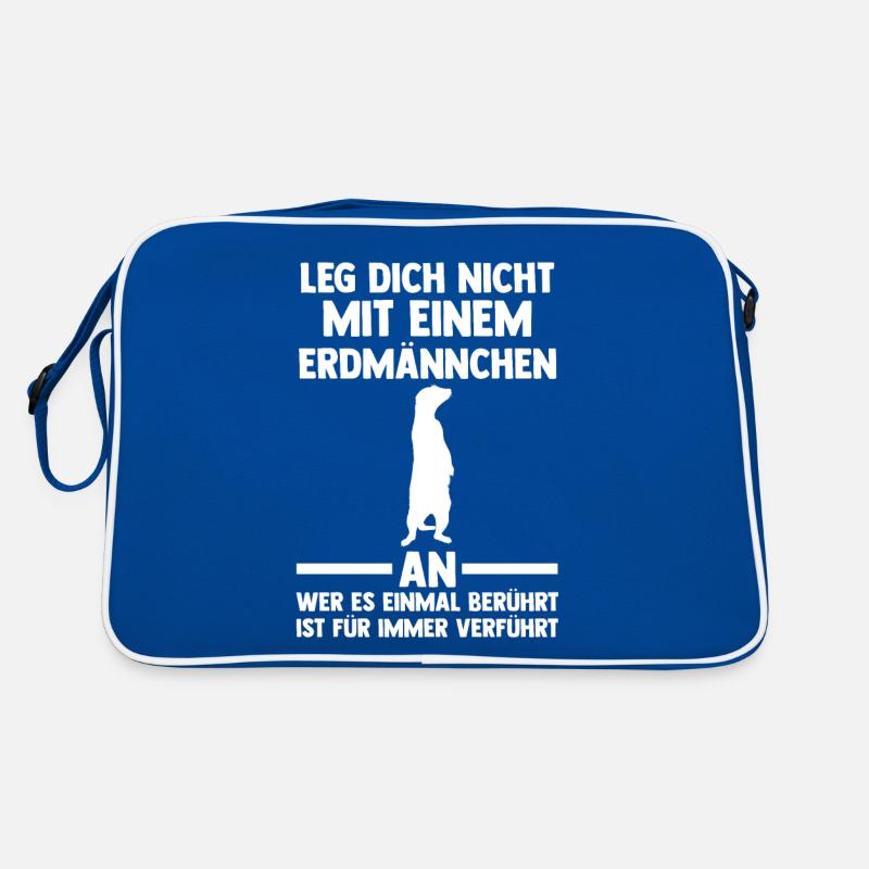 Erdmännchen Retro Tasche