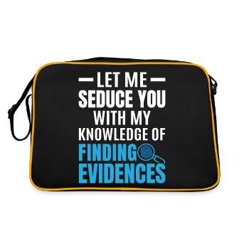 Funny coroner - Retro Bag - black/gold - Back