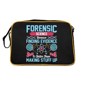 Funny coroner - Retro Bag - black/gold - Back