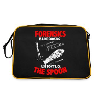 Funny coroner - Retro Bag - black/gold - Back