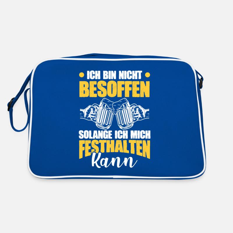 bier trinken Retro Tasche