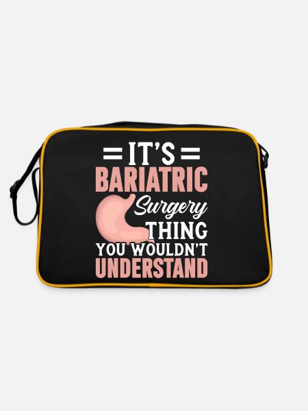 Funny stomach - Retro Bag - black/gold - Back