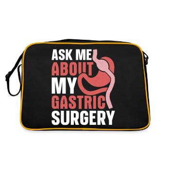 Funny bypass surgery - Retro Bag - black/gold - Back
