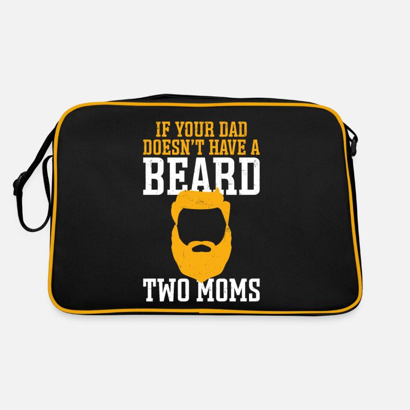 Beard Lover Bearded Man Dad If Retro Tasche