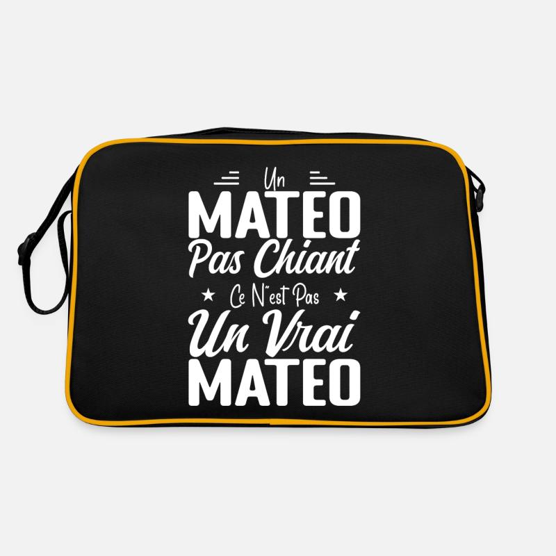 Un Mateo Pas Chiant Ce N'est Pas Un Vrai Mateo Sac Retro
