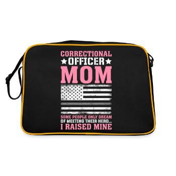Prison - Retro Bag - black/gold - Back