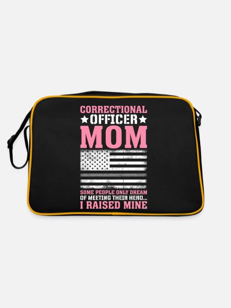 Prison - Retro Bag - black/gold - Back