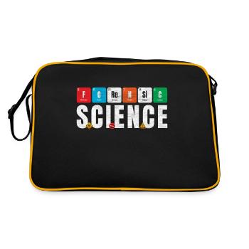 Éléments chimiques Criminologie - Sac Retro - noir/or - Dos