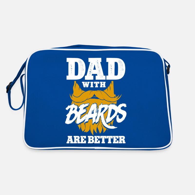 Beard Lover Bearded Man Dad Ginger Retro Tasche