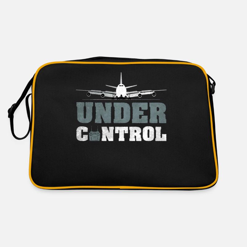 Under Control Model Airplane Retro Bag