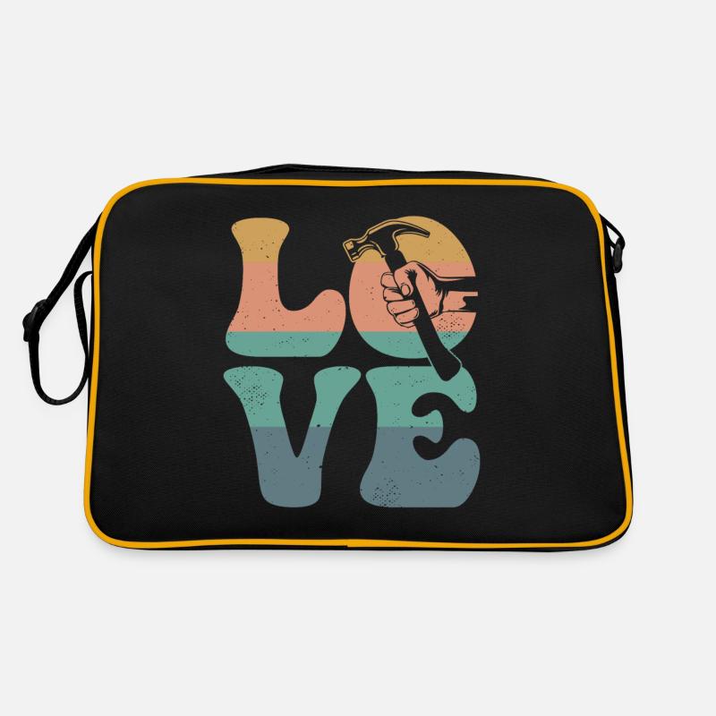 Charpentier menuisier menuisier Charpentier Sac Retro
