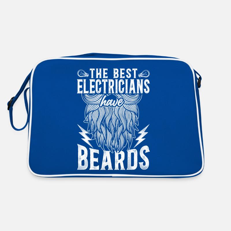 Beard Lover Bearded Man Retro Bag