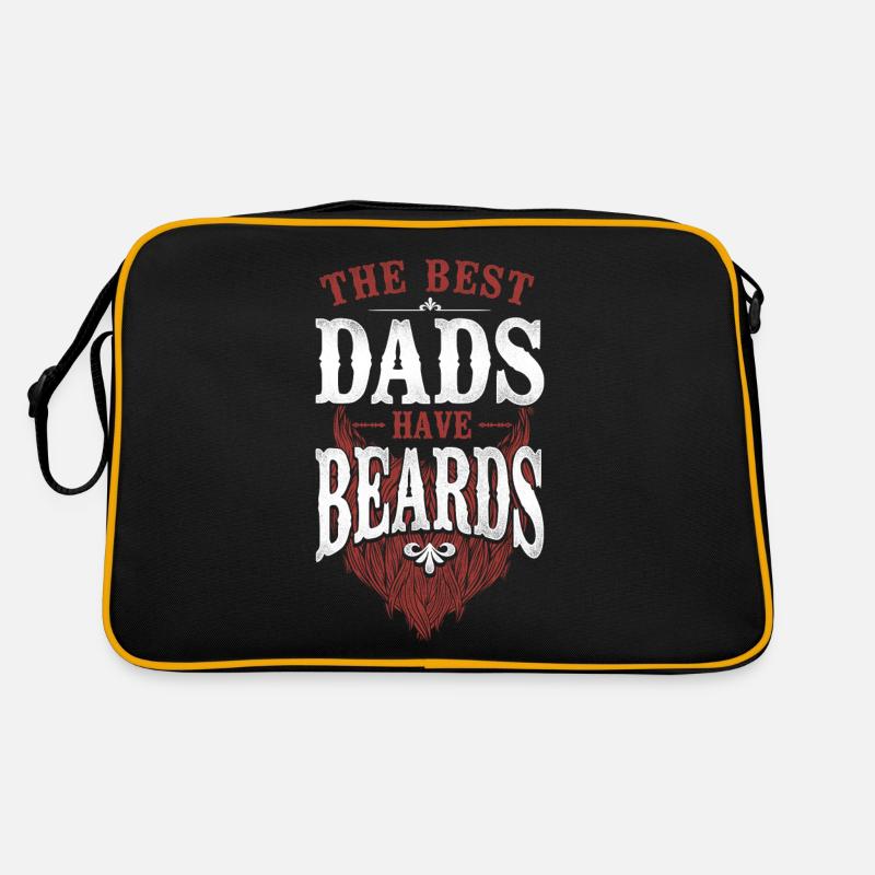 Beard Lover Bearded Man Dad Ginger Retro Tasche