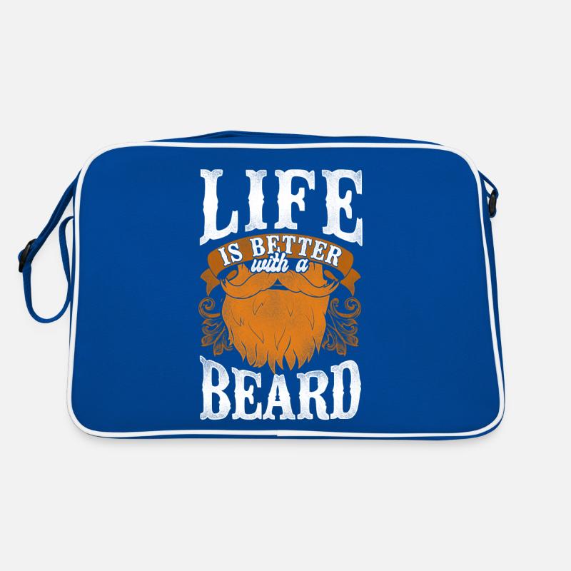 Beard Lover Bearded Man Ginger Retro Tasche