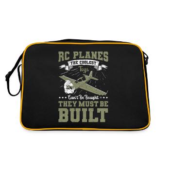 Les jouets les plus cool ne peuvent pas être achetés - Model Airplane - Sac Retro - noir/or - Dos
