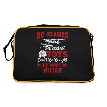 Les jouets les plus cool ne peuvent pas être achetés - Model Airplane - Sac Retro - noir/or - Dos