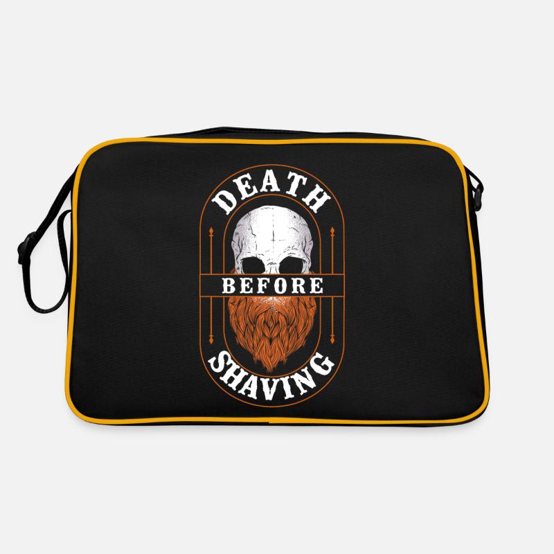 Beard Lover Bearded Man Ginger Retro Tasche