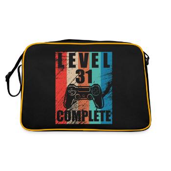 Level 31 complete - Retro Bag - black/gold - Back