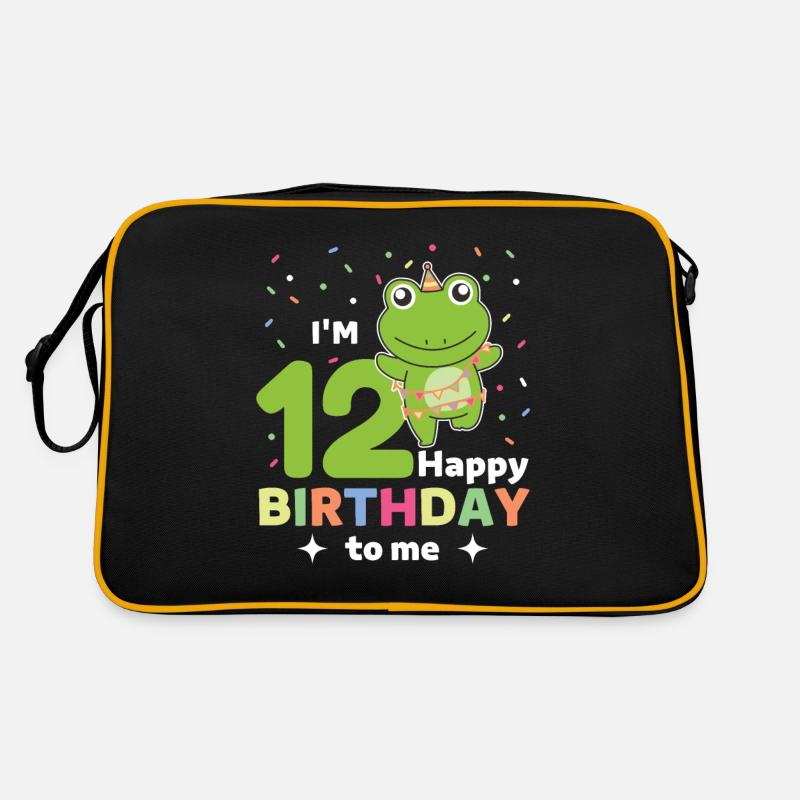 Grenouille pour les enfants de douze ans Sac Retro
