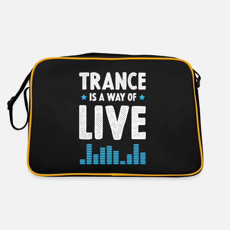 trance musik Retro Tasche
