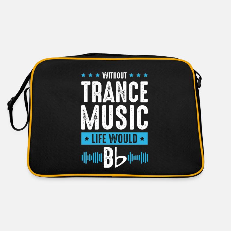 trance musik Retro Tasche