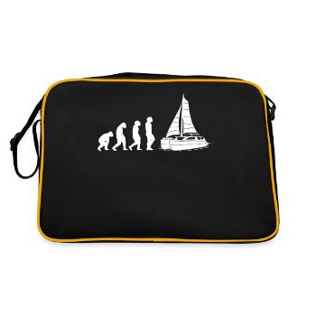 Catamaran Voilier Voile Voile Voile Evolution - Sac Retro - noir/or - Dos