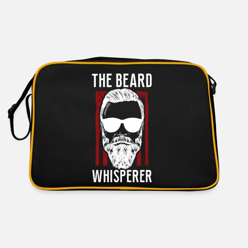 Beard Lover Bearded Man The Beard Retro Tasche