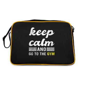 Gymnase Dicton - Sac Retro - noir/or - Dos