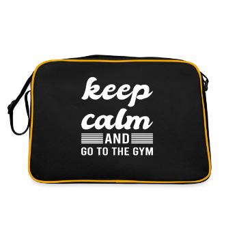 Gymnase Dicton - Sac Retro - noir/or - Dos