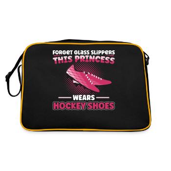 Field Hockey Forget Glass Slippers - Retro Bag - black/gold - Back