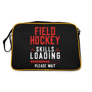 Habiletés de hockey sur gazon - Sac Retro - noir/or - Dos