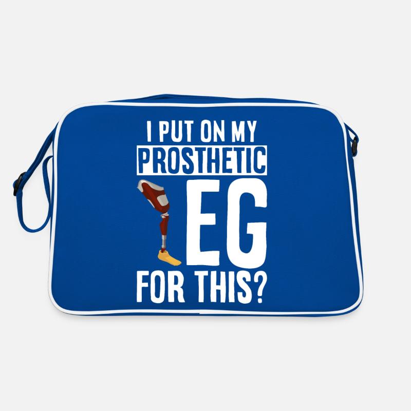 Leg prosthesis amputees Retro Bag