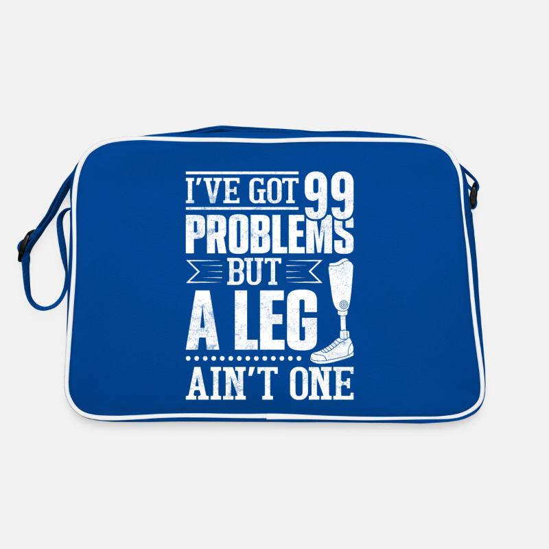Amputés de prothèses de jambe Sac Retro