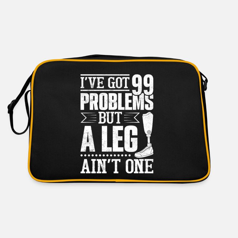 Amputés de prothèses de jambe Sac Retro