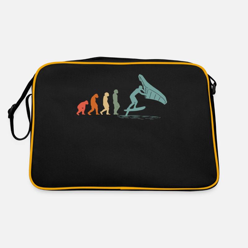 Wingfoil-Surfer Wingfoiling-Board Vintage Retro Tasche