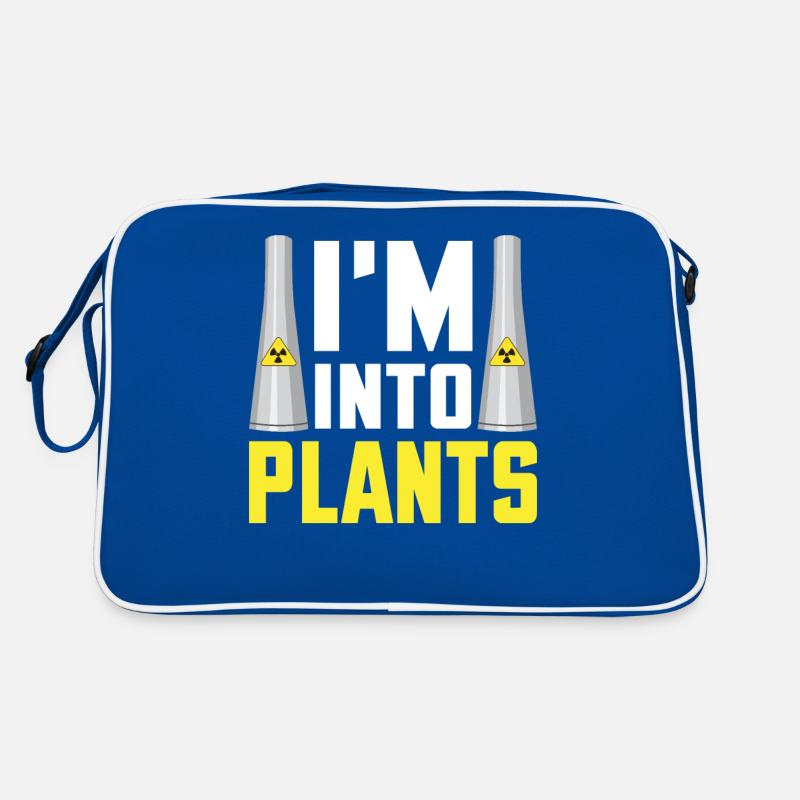 Nuclear Power Plant Nuclear Engineer Retro Bag