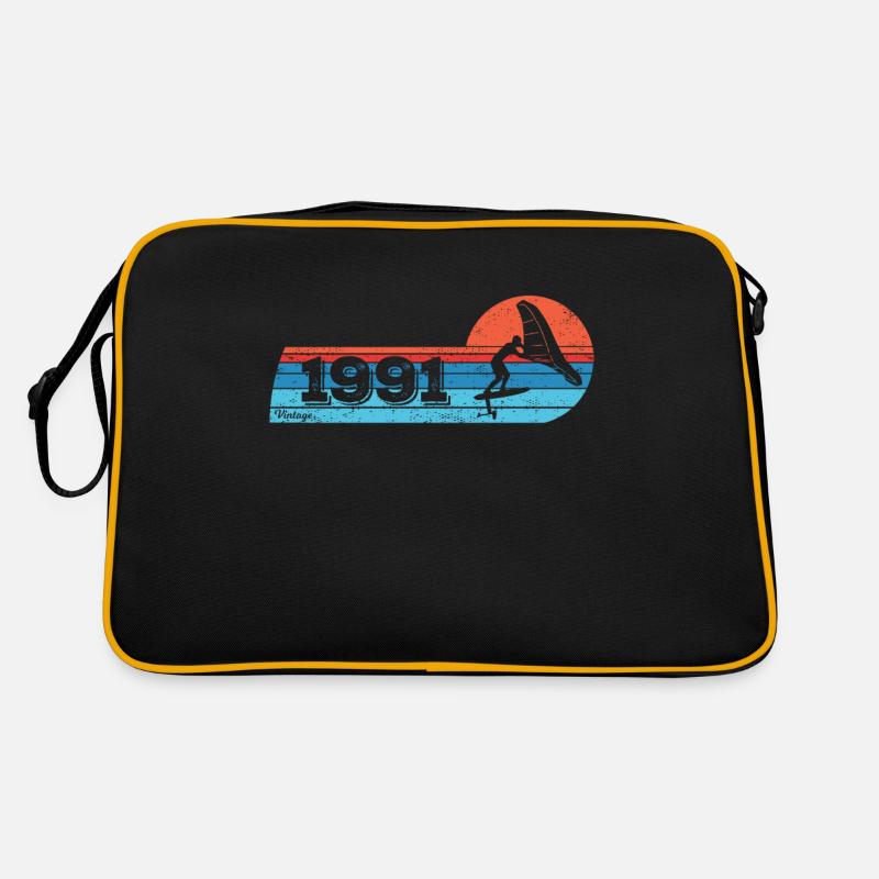Wingfoil Surfer Anniversaire Millésime 1991 Né Sac Retro