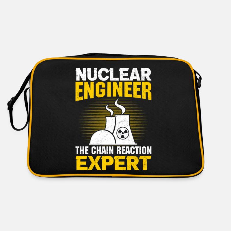 Kernkraftwerk Retro Tasche