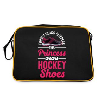 Field Hockey Forget Glass Slippers - Retro Bag - black/gold - Back