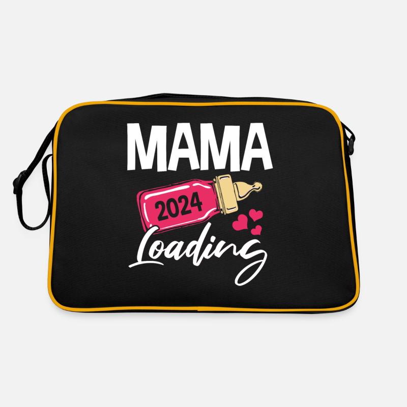 Werdende Mama 2024 Retro Tasche