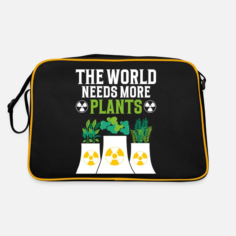 Nuclear Power Plant Nuclear Engineer Retro Bag